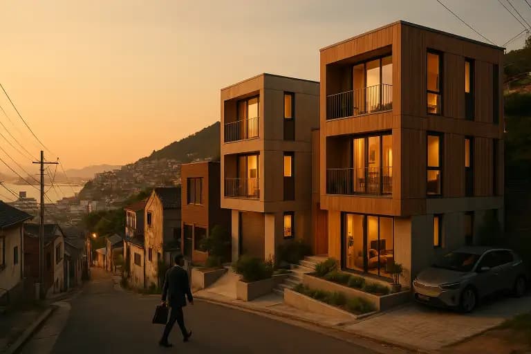 Modular Housing Could Curb Speculation and Boost Livability in Busan’s Old Downtown