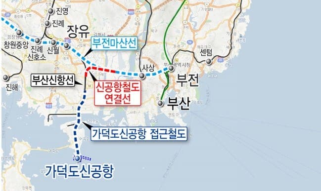 Gadeokdo New Airport Wins Rail Approval, but Not a Dedicated Line