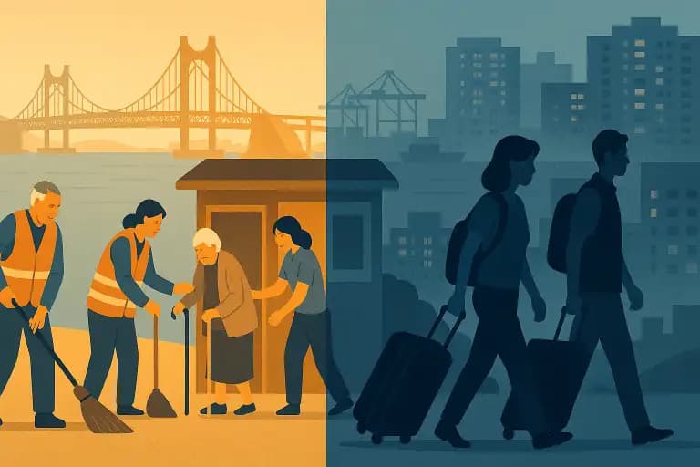 Busan’s Job Growth Driven by Seniors as Young Workers Exit City