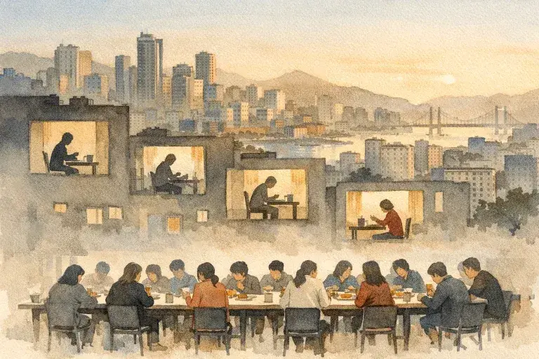 When Eating Alone Becomes the City’s Problem