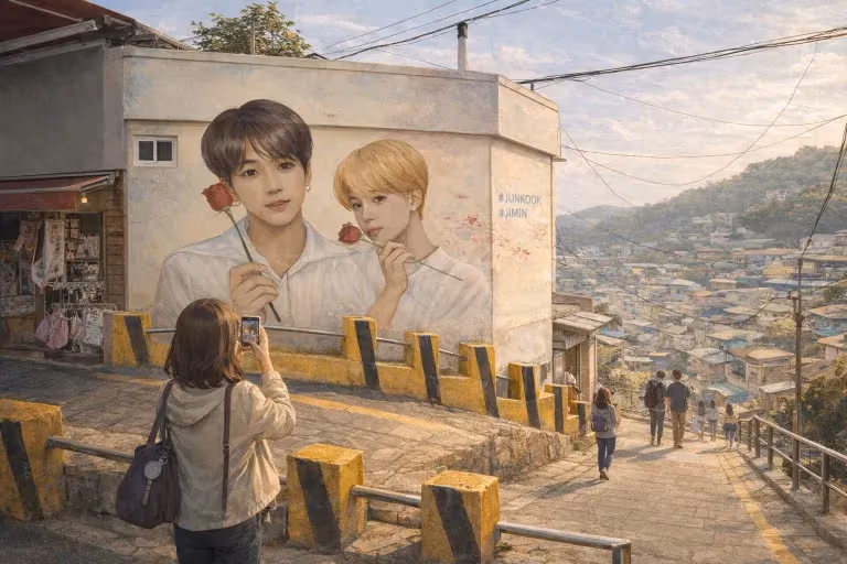 Who Makes a BTS Site in Busan?
