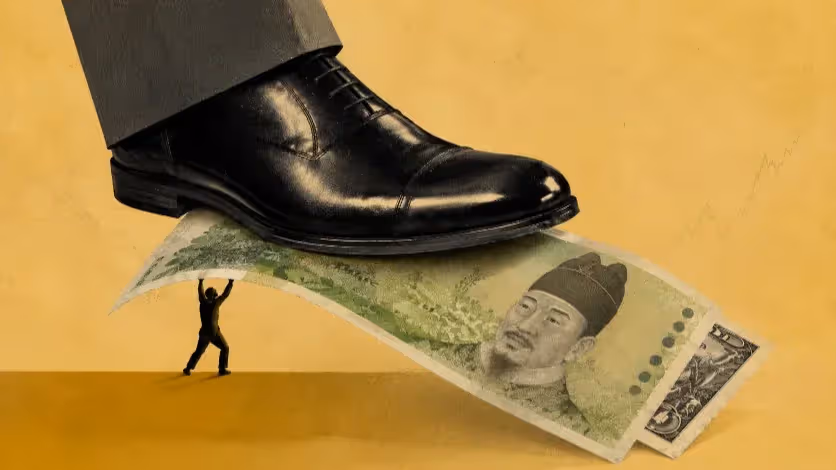 South Korea’s Won Weakens as Trade Surpluses Lose Their Anchor