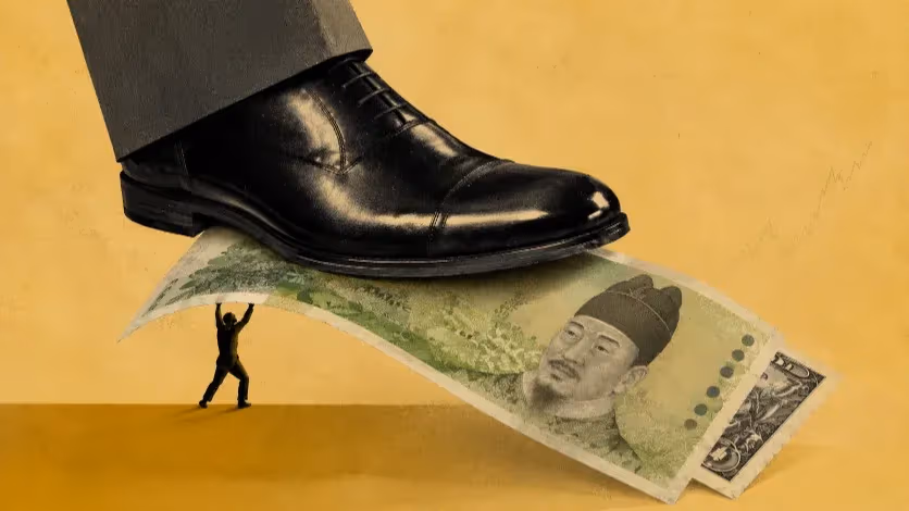 South Korea’s Won Weakens as Trade Surpluses Lose Their Anchor