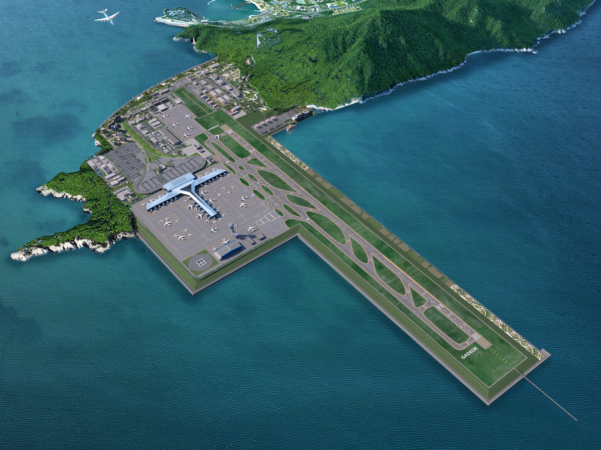 South Korea Advances Plans for State-of-the-Art International Airport on Gadeok Island