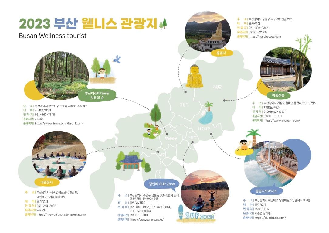 Busan Expands Wellness Tourism with New Destinations for 2024