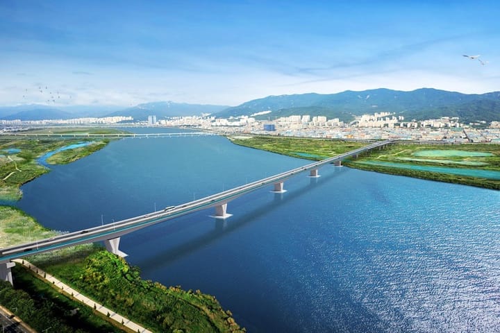 Daejeodaegyo Bridge Construction Begins After a Decade of Delays