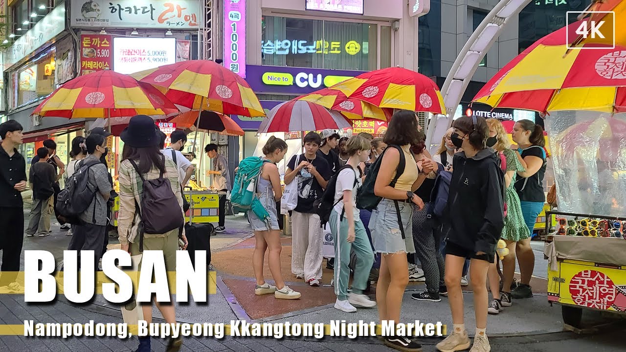 Nampodong Street and Bupyeong Kkangtong Night Market in 2022